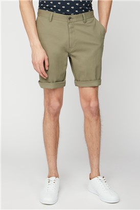  Men's Olive Green Chino Shorts