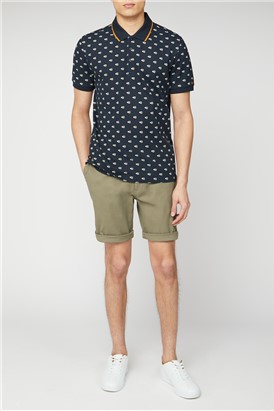  Men's Olive Green Chino Shorts