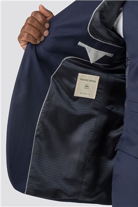  Regular Fit Navy Twill Performance Jacket