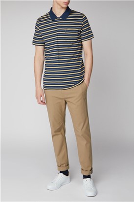  Retro Stripe Polo