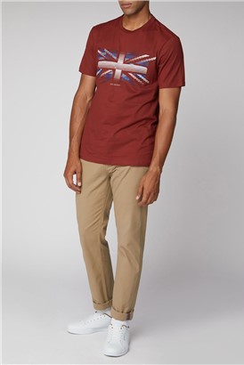  Union Jack Stripe Tee