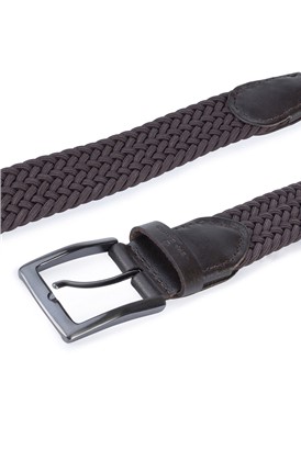  Webbing and Leather Belt