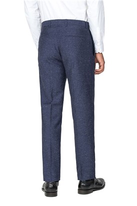  Stutgart Navy Speckle Trouser