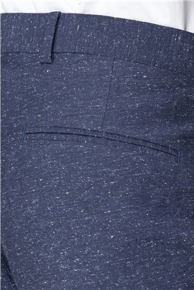  Stutgart Navy Speckle Trouser