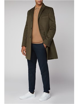  Khaki Tailored Coat