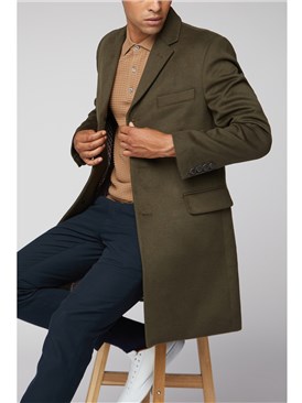  Khaki Tailored Coat