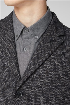  Herringbone Overcoat