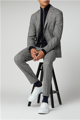  Salt and Pepper Suit Jacket