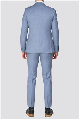  Occasions Light Blue Tailored Fit Suit Jacket