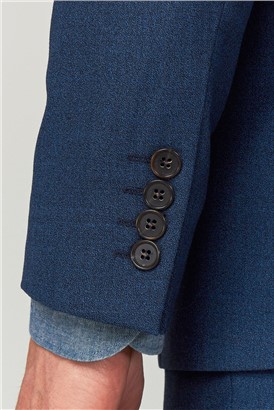  Blue Jaspe Tailored Fit Jacket