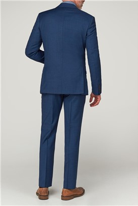  Blue Jaspe Tailored Fit Jacket