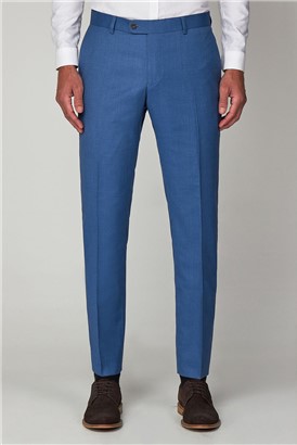 Studio Cornflower Blue Super Slim Brit suit Trouser