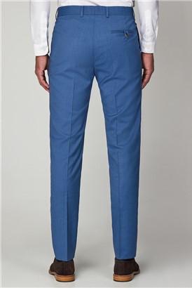 Studio Cornflower Blue Super Slim Brit suit Trouser