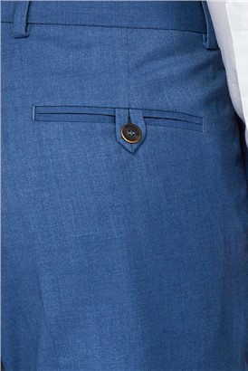 Studio Cornflower Blue Super Slim Brit suit Trouser