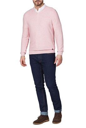 Mens light pink jumper hotsell