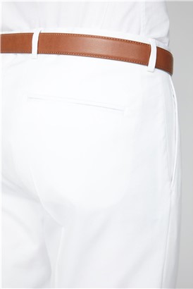  Malmo White Skinny Suit Trouser