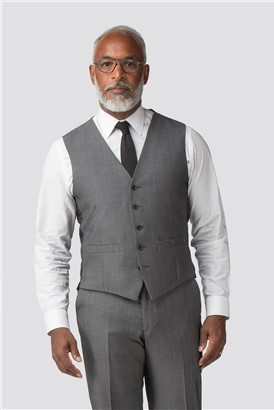  Regular Fit Grey Tonic Performance Waistcoat