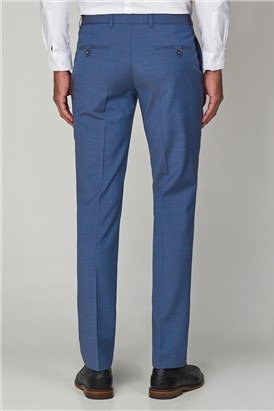 Pale Blue Formal Tailored Trousers