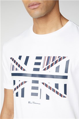  Union Jack Chevron Block Tee