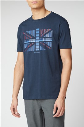  Union Jack Chevron Block Tee