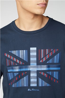  Union Jack Chevron Block Tee