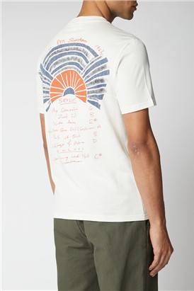  Back Print Sunrise Tee