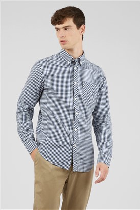  Signature Long Sleeved Gingham Shirt