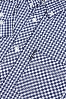  Signature Long Sleeved Gingham Shirt