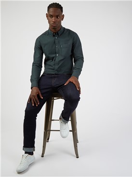  Dark Green Signature Gingham Shirt