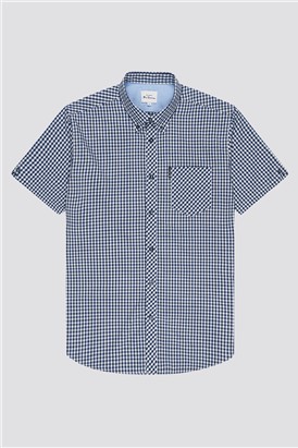  Signature Short Sleeved Gingham Shirt