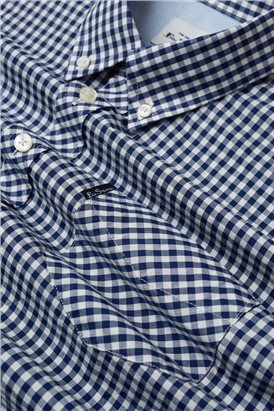  Signature Short Sleeved Gingham Shirt