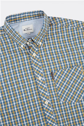  Signature House Checked Long Sleeved Shirt