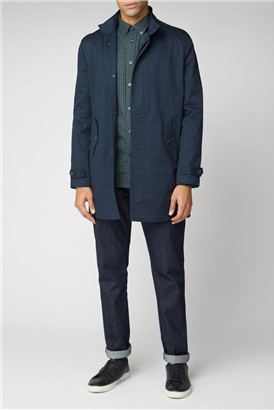 Navy Blue Button Up Mac