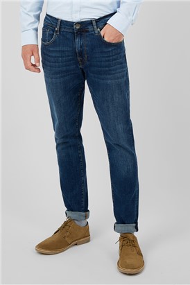   Straight Stonewash Jean