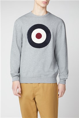  Steel Grey Target Sweatshirt