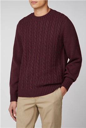  Cable Knit Sweater