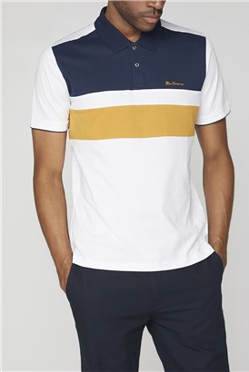  Sport Stripe Jersey Polo Shirt