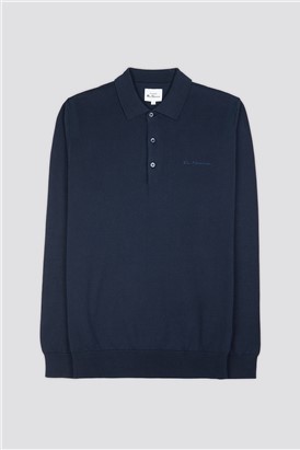  Signature Cotton Long Sleeve Polo