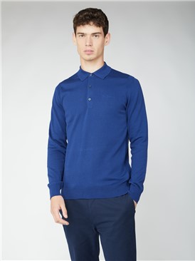  Cotton Long Sleeve Polo