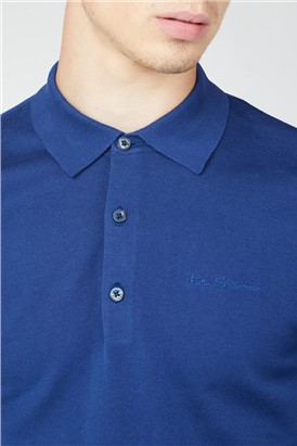  Cotton Long Sleeve Polo