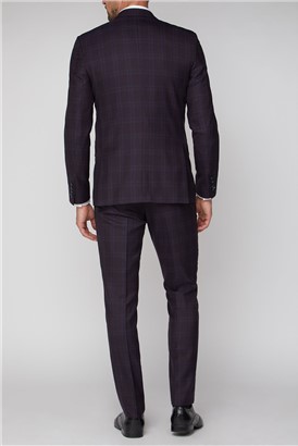 Stvdio Mulberry Check Ivy League Suit Jacket