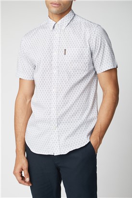  Short Sleeve Circular print Shirt