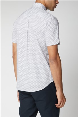  Short Sleeve Circular print Shirt