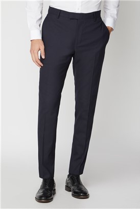  Navy Stretch Mens Tuxedo Trousers