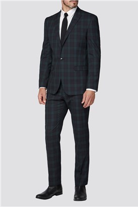 Blackwatch Tartan Tailored Fit Suit Trouser