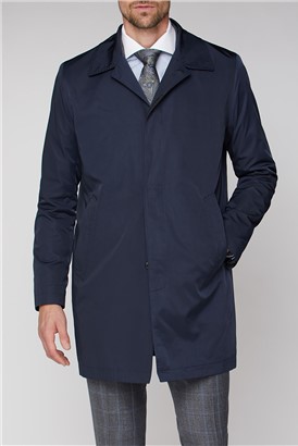  Navy Lightweight Raincoat