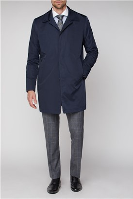  Navy Lightweight Raincoat