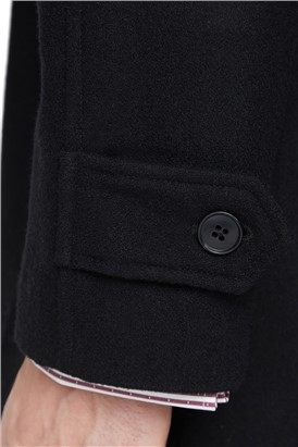  Black Roma Overcoat