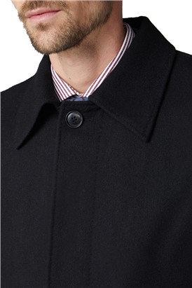  Black Roma Overcoat