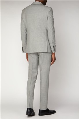  Light Grey Slim Fit Jacket